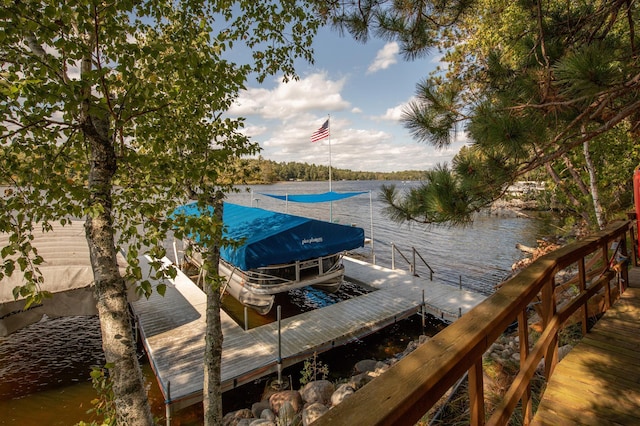 8607 Nottingham Rd, Lake Shore, MN 56468 - dock area with a water view