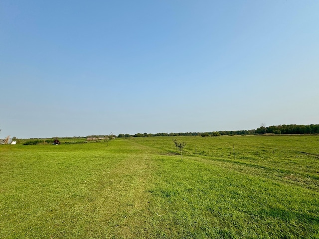 view of landscape with a rural view