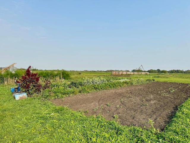 exterior space featuring a rural view