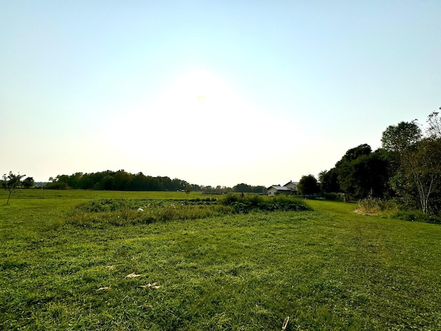 view of nature featuring a rural view