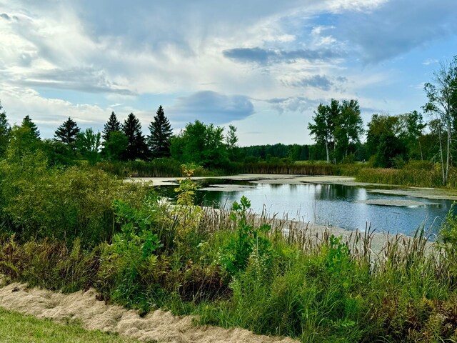 view of water feature