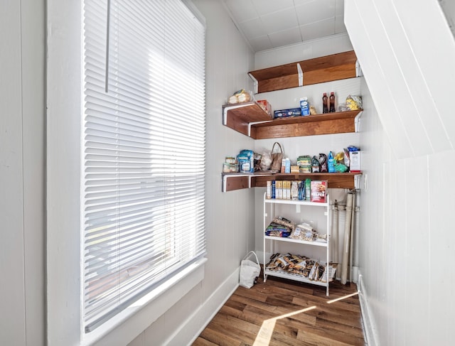 view of pantry