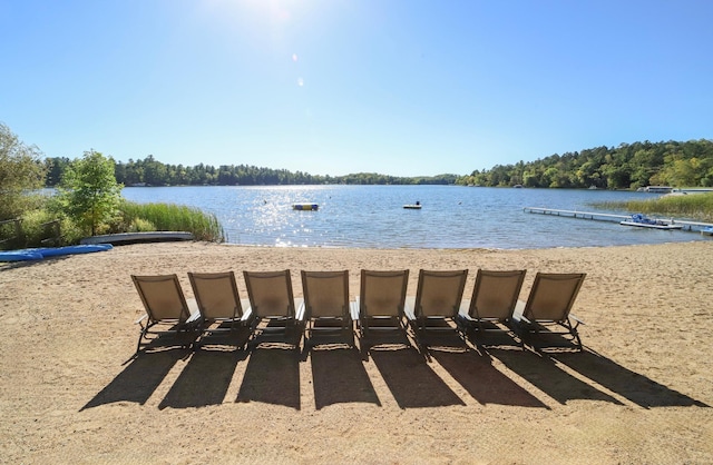 property view of water