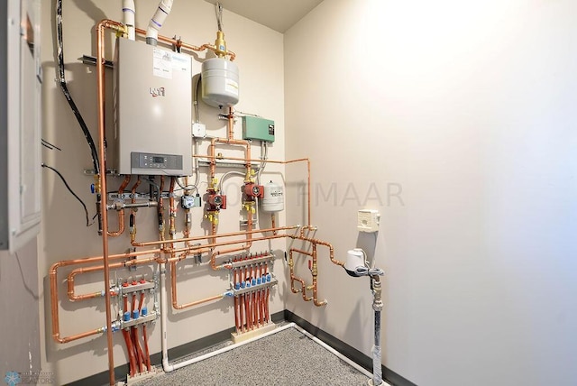 utilities with water heater