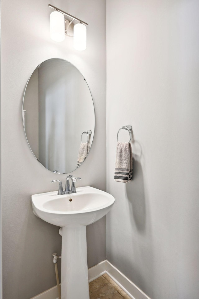 bathroom featuring tile patterned floors