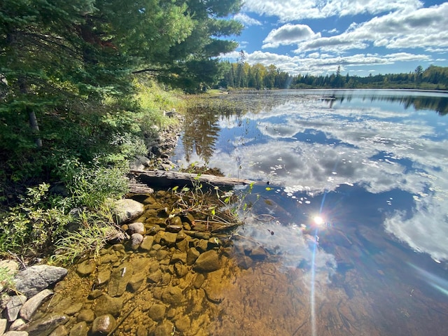 view of water feature