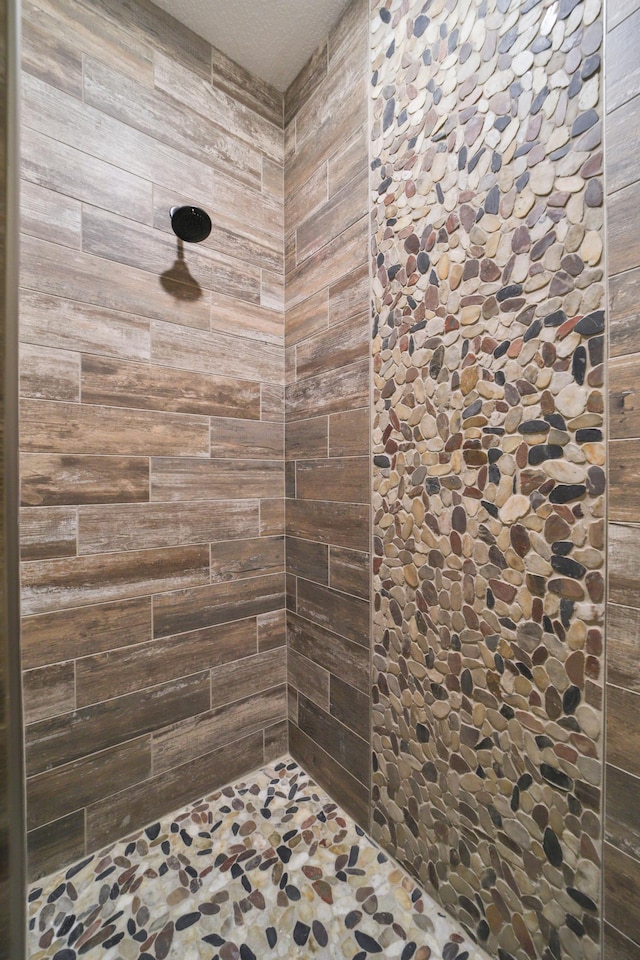 bathroom with a shower