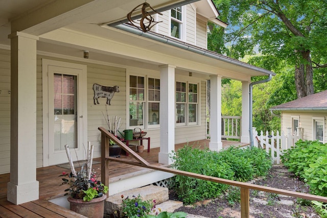 20390 Linwood Rd, Deephaven, MN 55331 - doorway to property featuring covered porch
