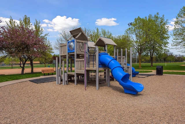 view of community playground