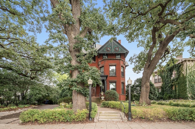 view of victorian house