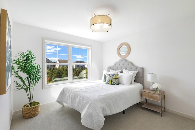 bedroom featuring carpet floors