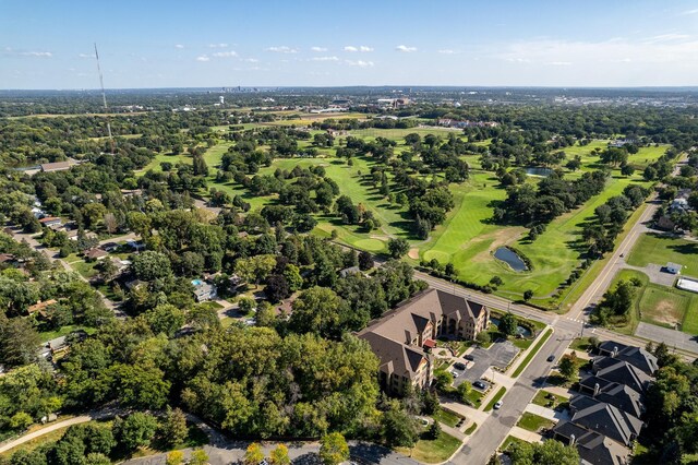 drone / aerial view