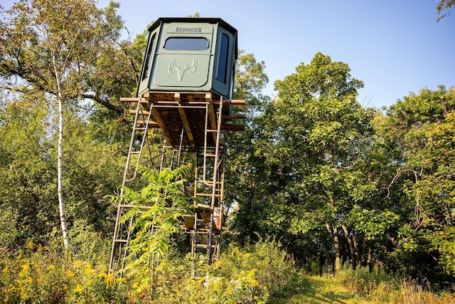 view of outdoor structure