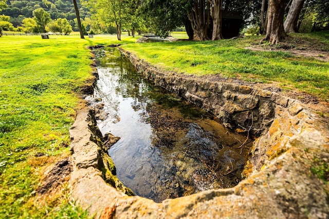 view of water feature