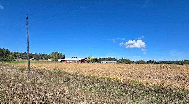 view of landscape with a rural view