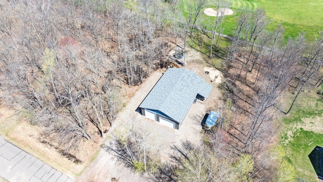 drone / aerial view
