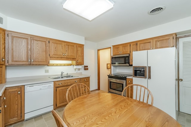 kitchen featuring sink and stainless steel appliances