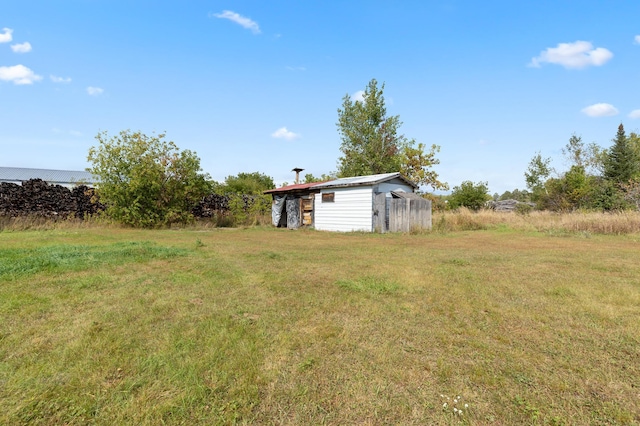2135 24th Ave SW, Pine River Twp, MN 56474 - view of grassy yard featuring an outdoor structure