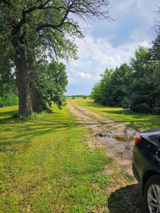 view of road