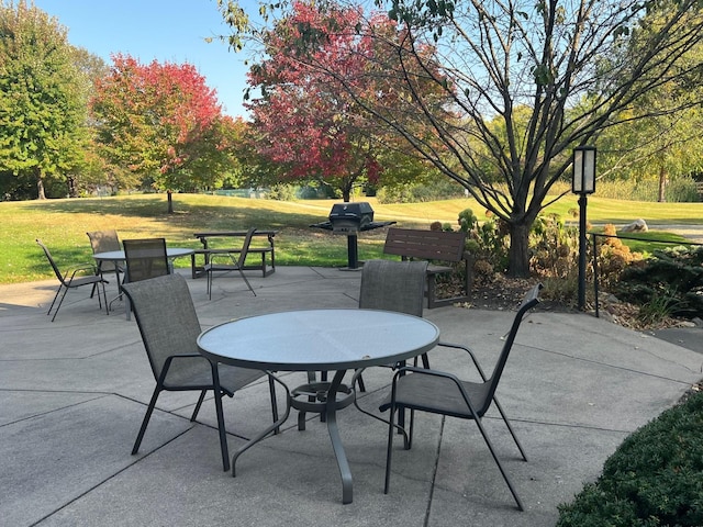 9700 Portland Ave S Unit 225, Bloomington, MN 55420 - view of patio featuring outdoor dining space