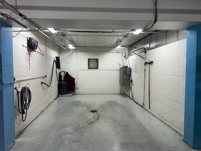 9700 Portland Ave S Unit 225, Bloomington, MN 55420 - garage with concrete block wall