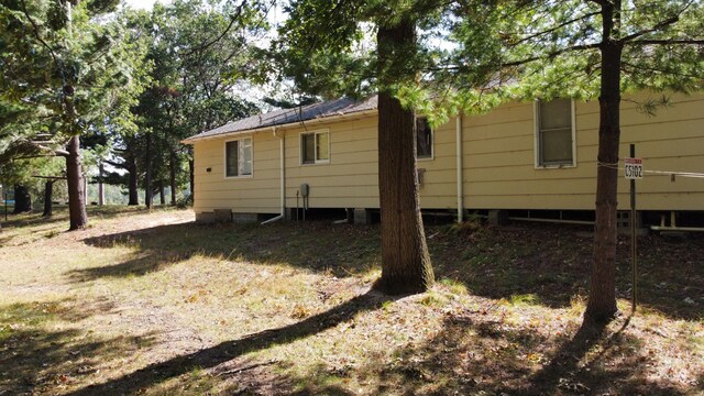 view of rear view of property