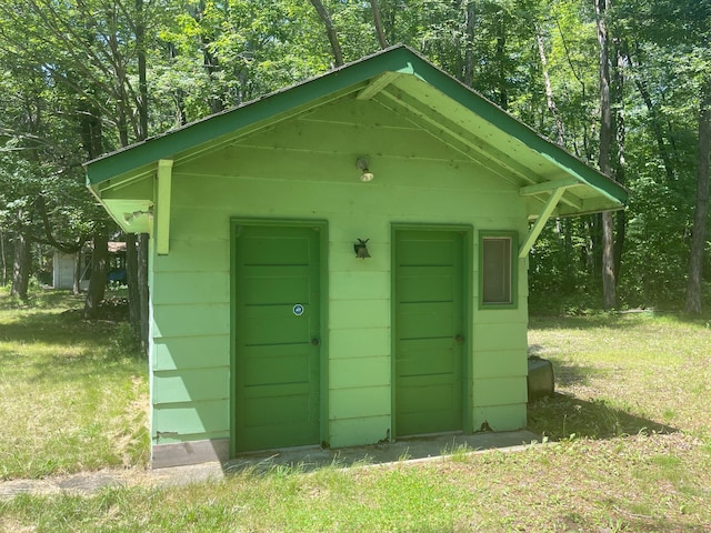 24126 County Road 19, Merrifield, MN 56465 - view of outbuilding with an outdoor structure