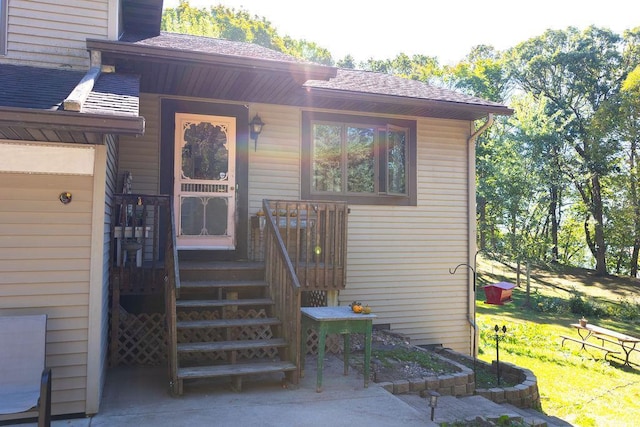 50165 Sailer Rd, Frazee, MN 56544 - property entrance featuring a lawn
