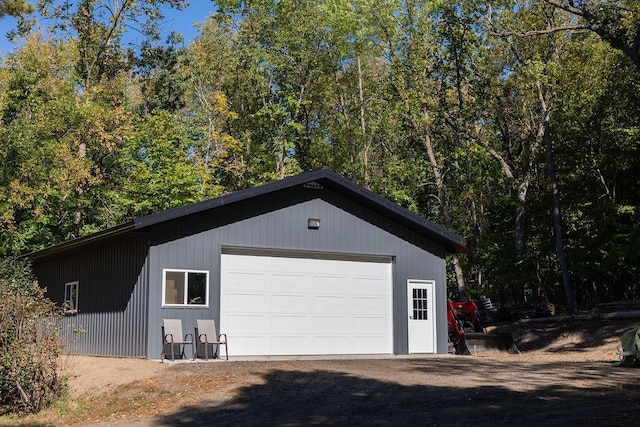 50165 Sailer Rd, Frazee, MN 56544 - view of garage