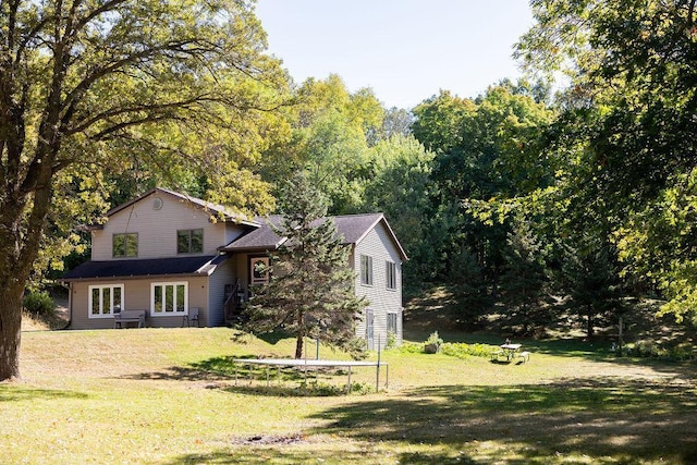 50165 Sailer Rd, Frazee, MN 56544 - view of property exterior with a lawn
