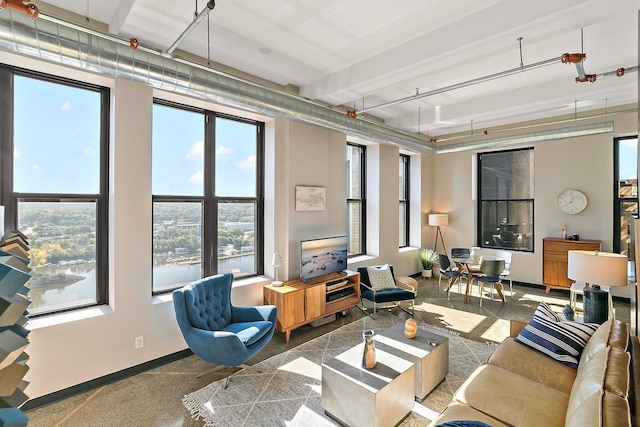 view of living room