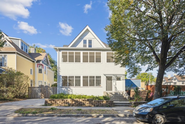 view of front of house