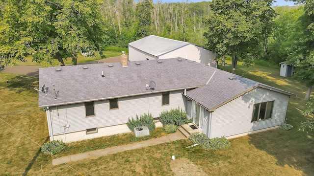 drone / aerial view