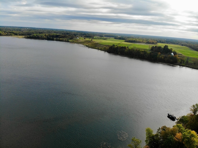 90520 Island Loop, Windemere Twp, MN 55783 - birds eye view of property with a water view