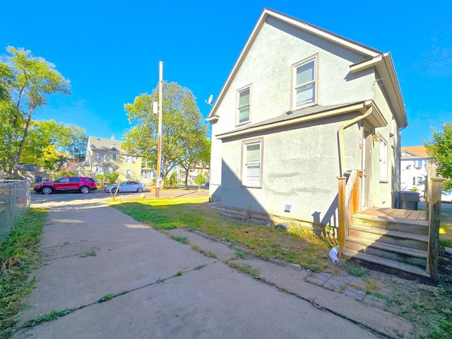 view of home's exterior