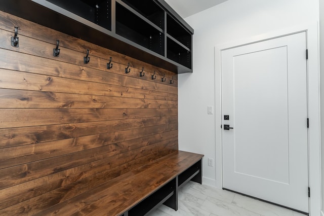 view of mudroom