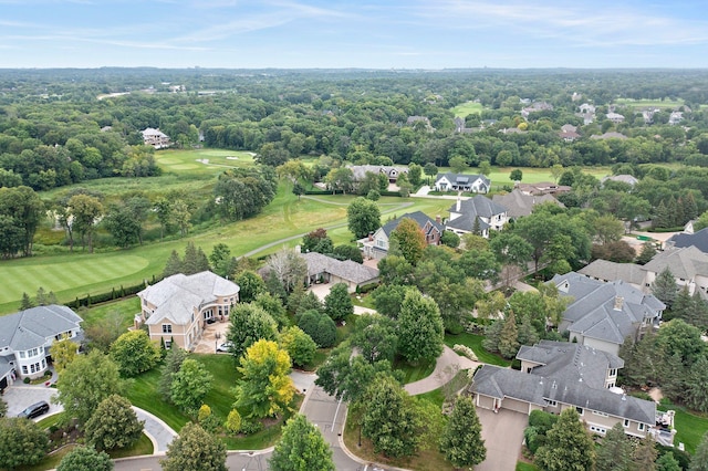 drone / aerial view featuring a residential view