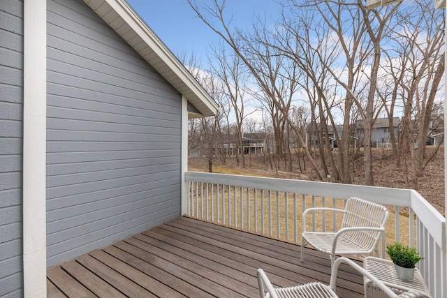 view of deck
