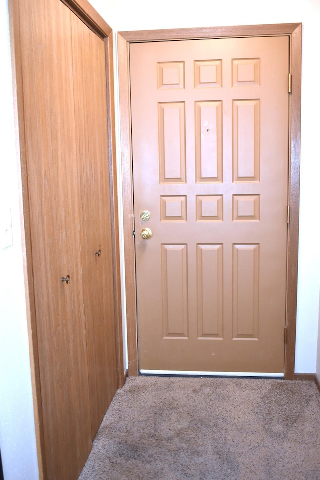 interior space with carpet