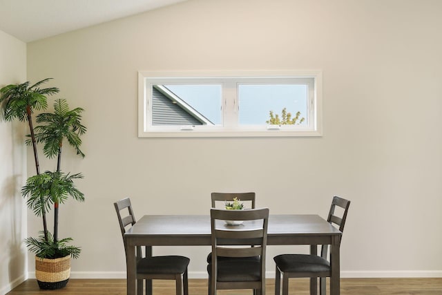 20092 Fitzgerald Trl N, Forest Lake, MN 55025 - dining area with wood finished floors and baseboards