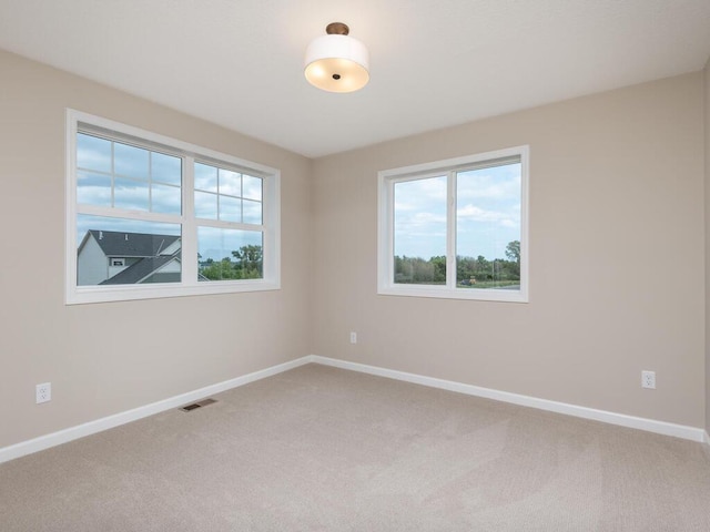 empty room with carpet