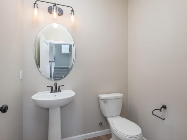 bathroom with toilet