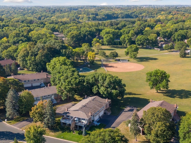 aerial view