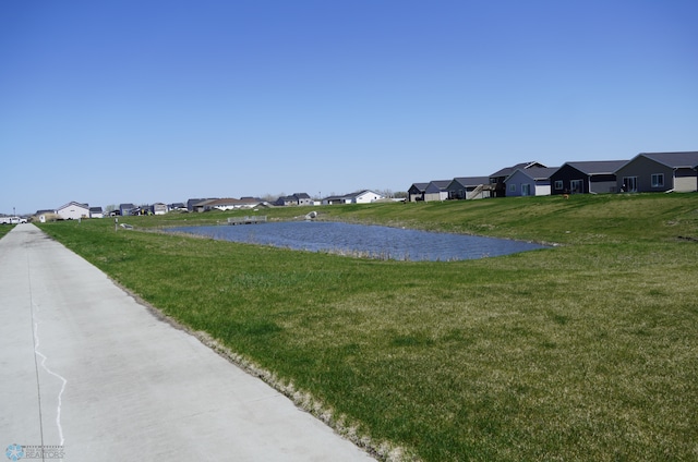 water view featuring nearby suburban area