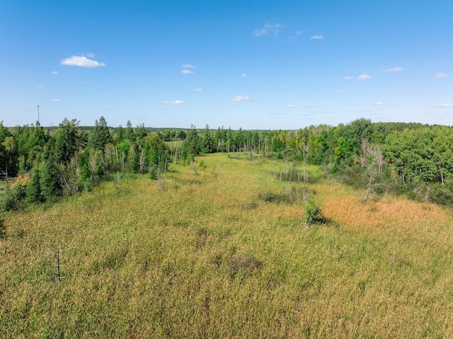 view of landscape with a rural view