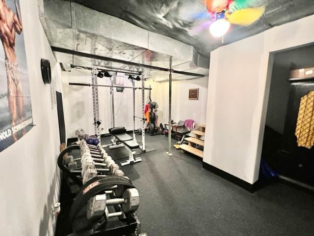 view of exercise room