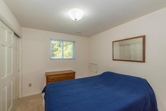 27734 Ridgewood Dr, Merrifield, MN 56465 - carpeted bedroom with a closet and baseboards