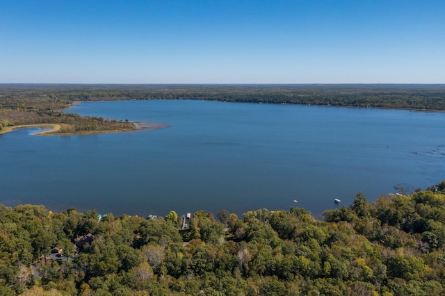 27734 Ridgewood Dr, Merrifield, MN 56465 - view of water feature with a forest view
