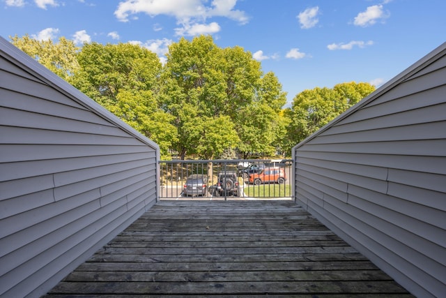 view of deck