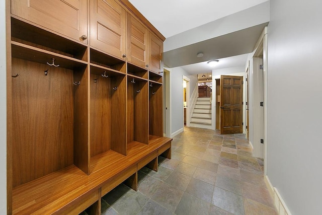 view of mudroom